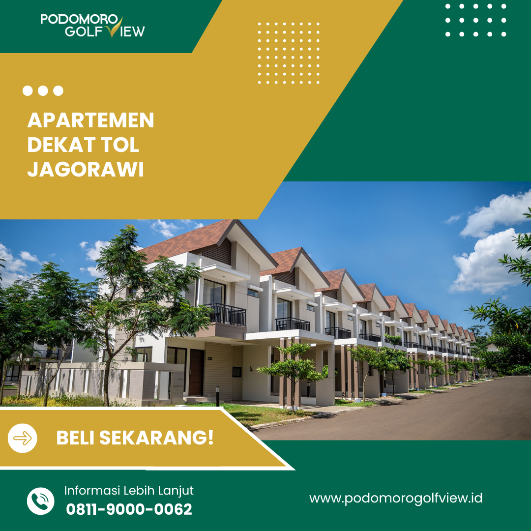 Apartemen Dekat Tol Jagorawi