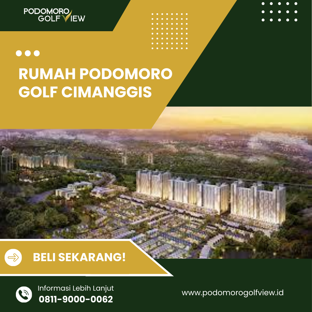 rumah podomoro golf cimanggis